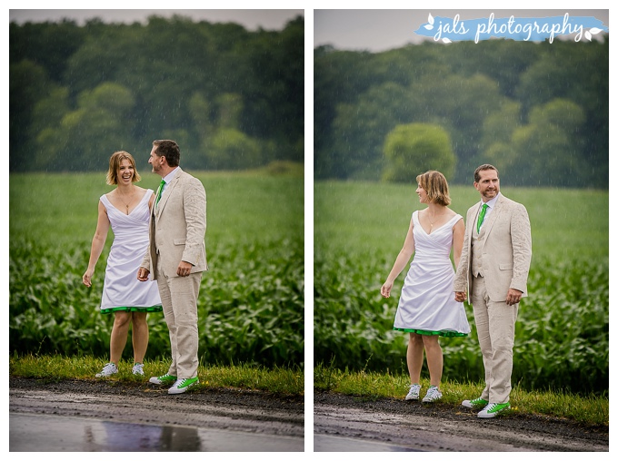 Rainy Day Wedding Photographer