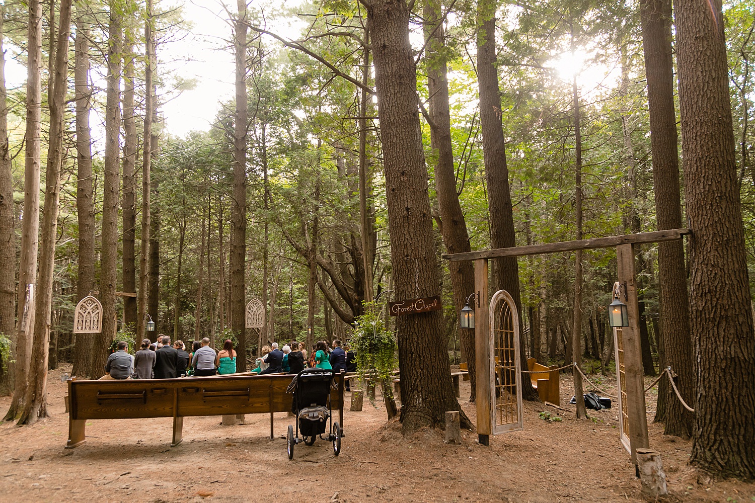 the forest chapel at whispering springs