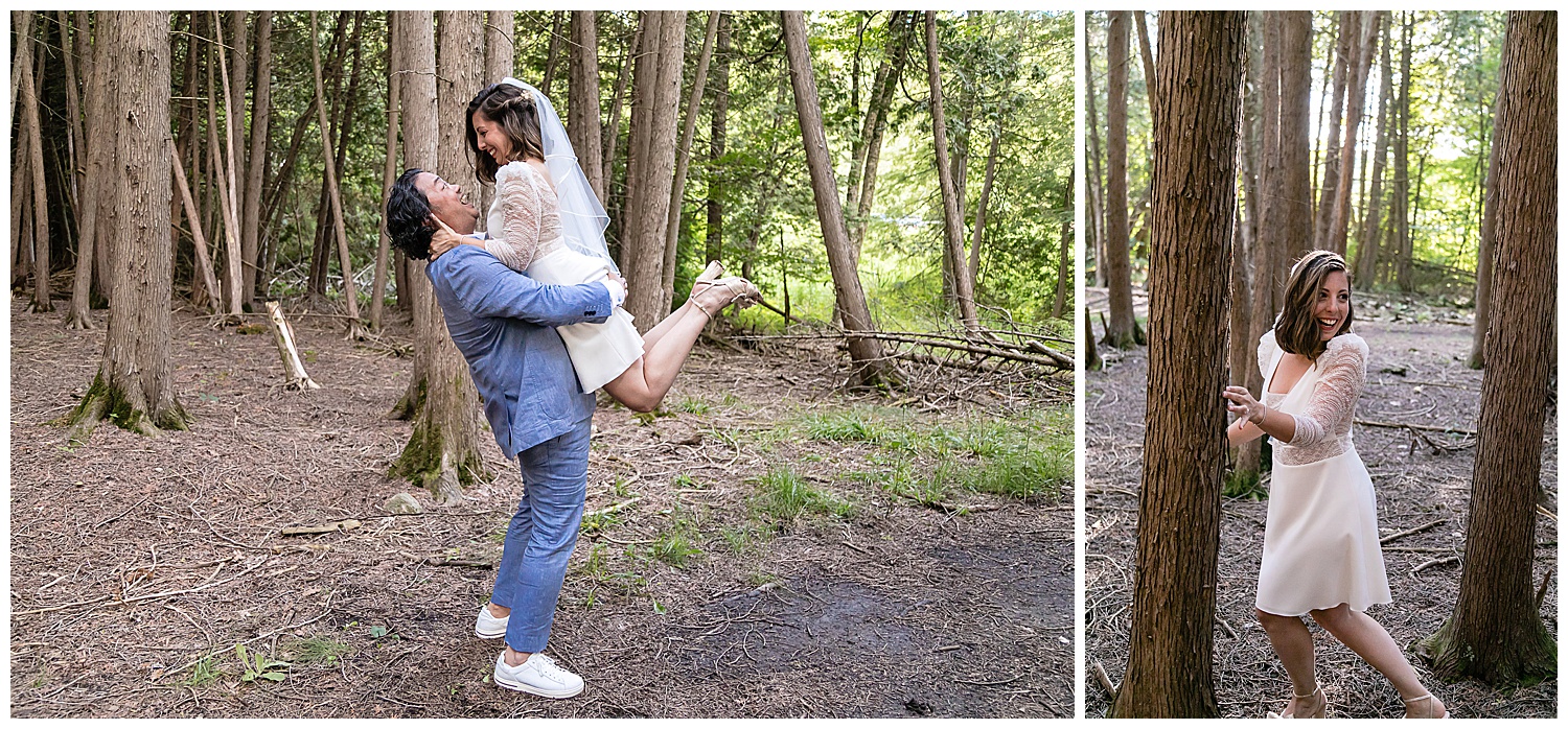 elopement photographs at whispering springs